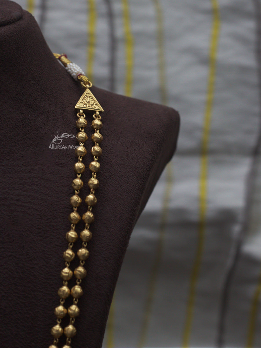 Gold Ball Neckpiece
